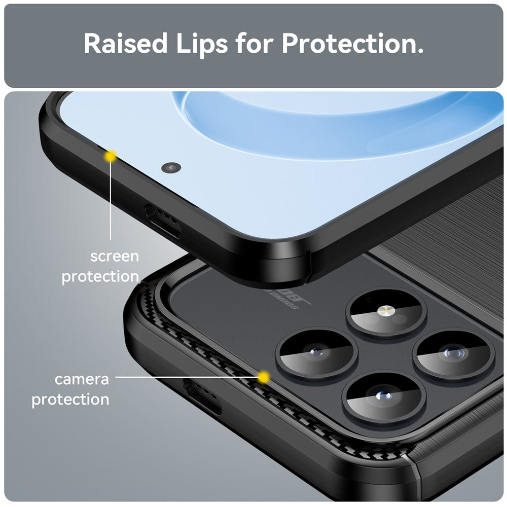 Techsuit - Carbon Silicone - Xiaomi Poco F8 Pro - Black