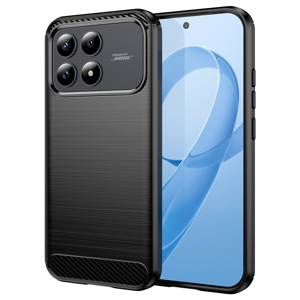 Techsuit - Carbon Silicone - Xiaomi Poco F8 Pro - Black