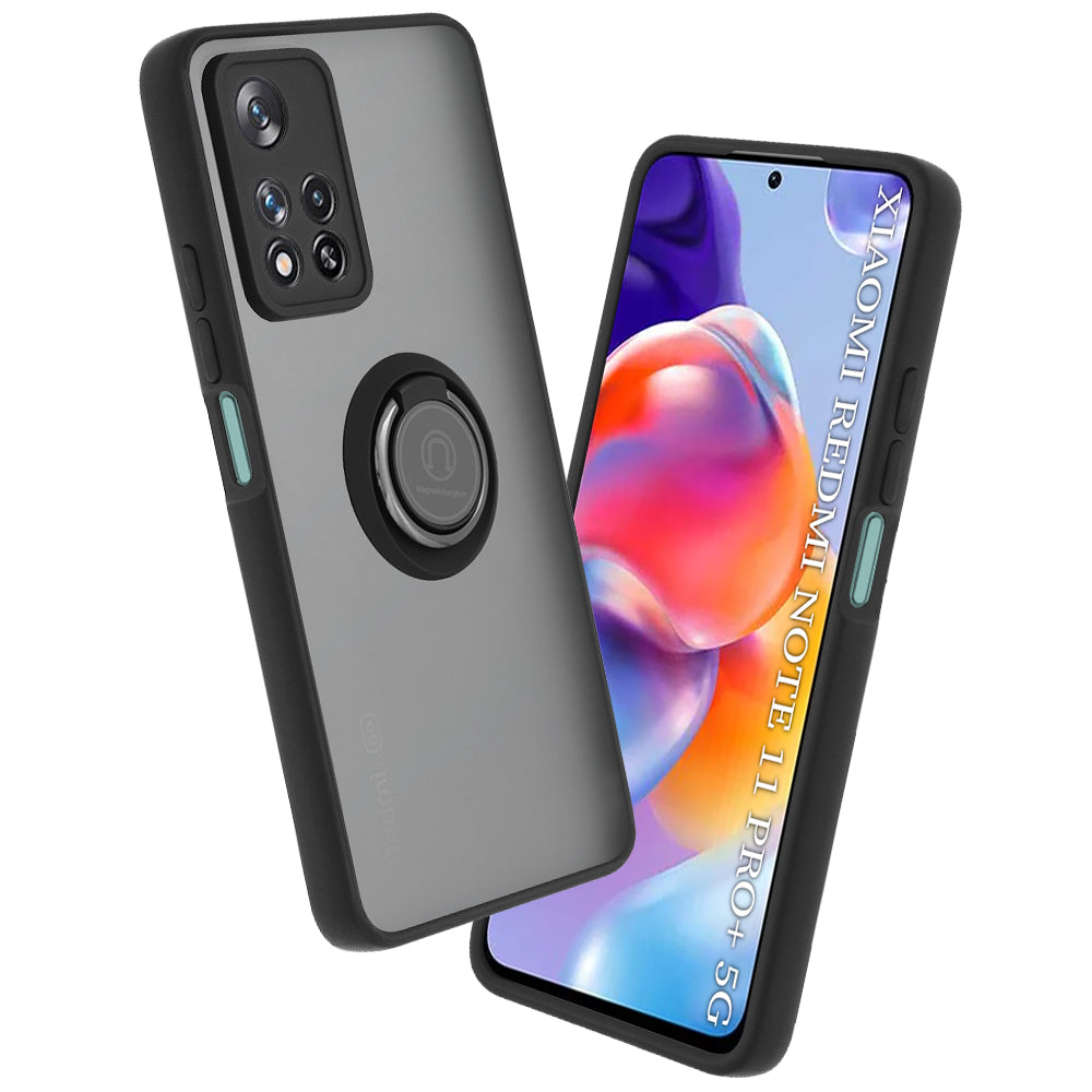Techsuit - Glinth - Xiaomi Redmi Note 11 Pro+ 5G - Black