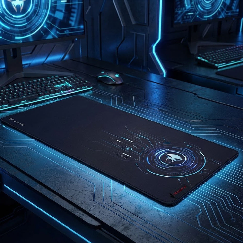 Havit - Mouse Pad (MP849) - for Gaming, Non-Slip Rubber Base, Textil - Black / Blue