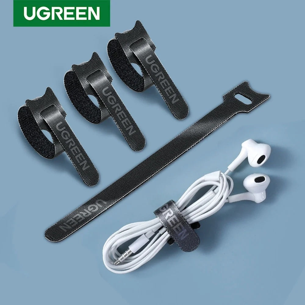 Ugreen - Cable Organizer LP401 (20245P20) - x20 Winder, for Travel, Management System - Black