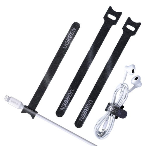 Ugreen - Cable Organizer LP401 (20245P20) - x20 Winder, for Travel, Management System - Black