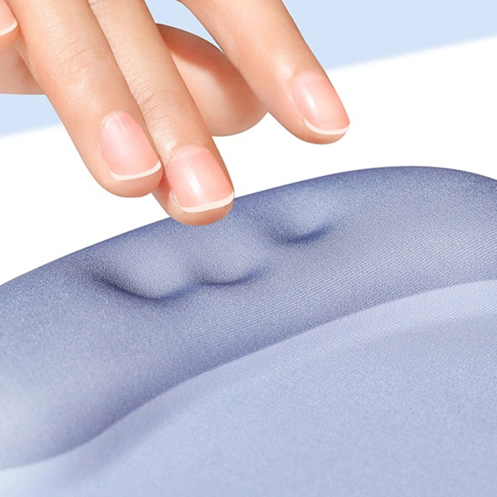 Ugreen - Mouse Pad LP668 (25244) - Ergonomic Design, with Wrist Rest, Support During Work - Gray