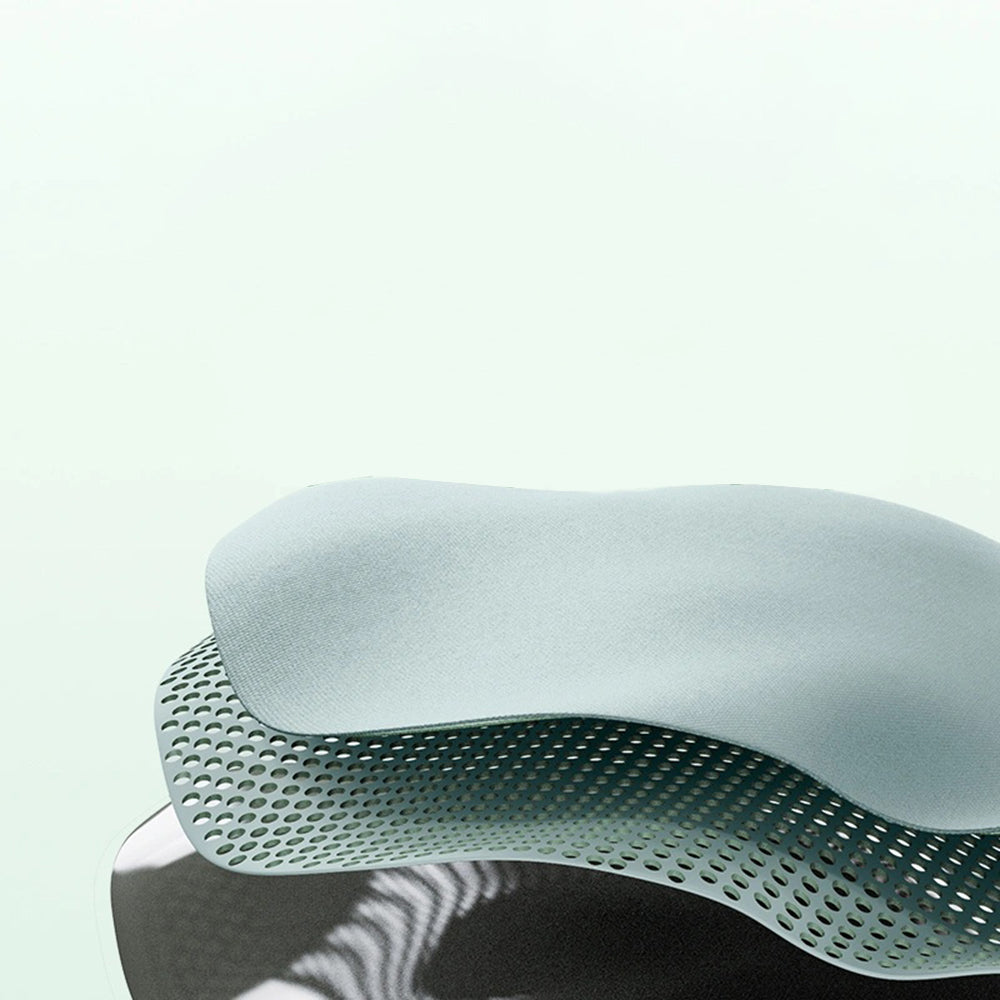 Ugreen - Mouse Pad LP668 (25244) - Ergonomic Design, with Wrist Rest, Support During Work - Gray