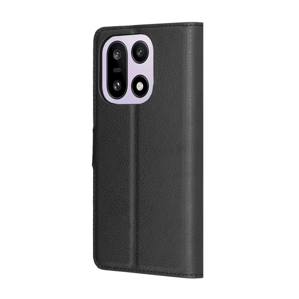 Techsuit - Leather Folio - OnePlus 15 - Black