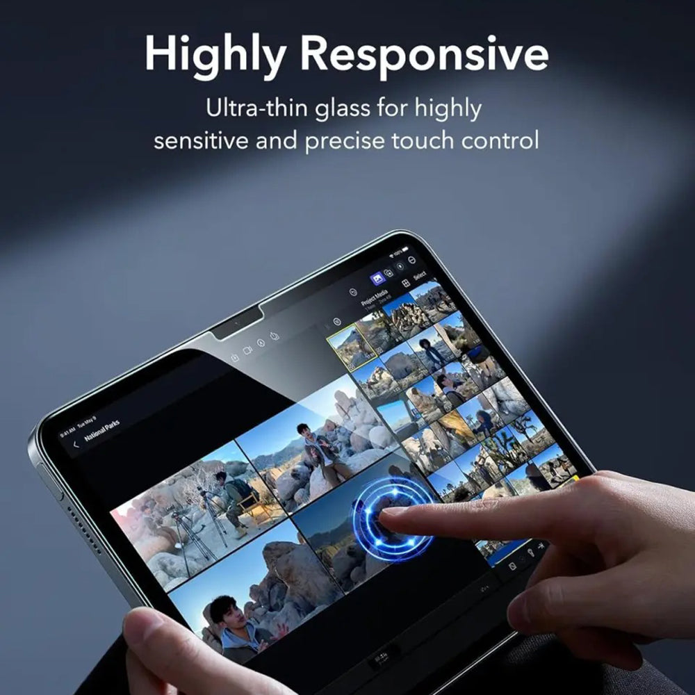 ESR - Armorite Screen Protector UltraFit Tray (2 pack) - iPad Air 13 (2024) / Air 13 (2025) / Air 13 (2026) - Clear