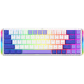 Proove - Wireless Gaming Keyboard AFK (WKAFKEN22002) - 2.4GHz, Bluetooth, RGB Backlighting, 68 Keys, 1500mAh, 1.5m - Whi