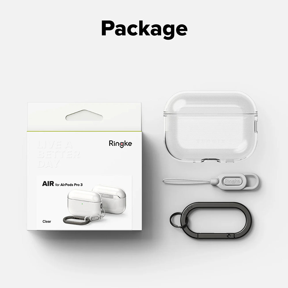 Ringke - Protection Case Air Series - for AirPods Pro 3 - Clear