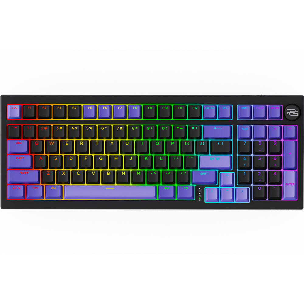 Proove - Wireless Gaming Keyboard Slicker Pro (WKSLPEN22416) - Mechanical, BT5.3, Type-C, RGB, 98 Keys, 6000mAh, 1.8m - 