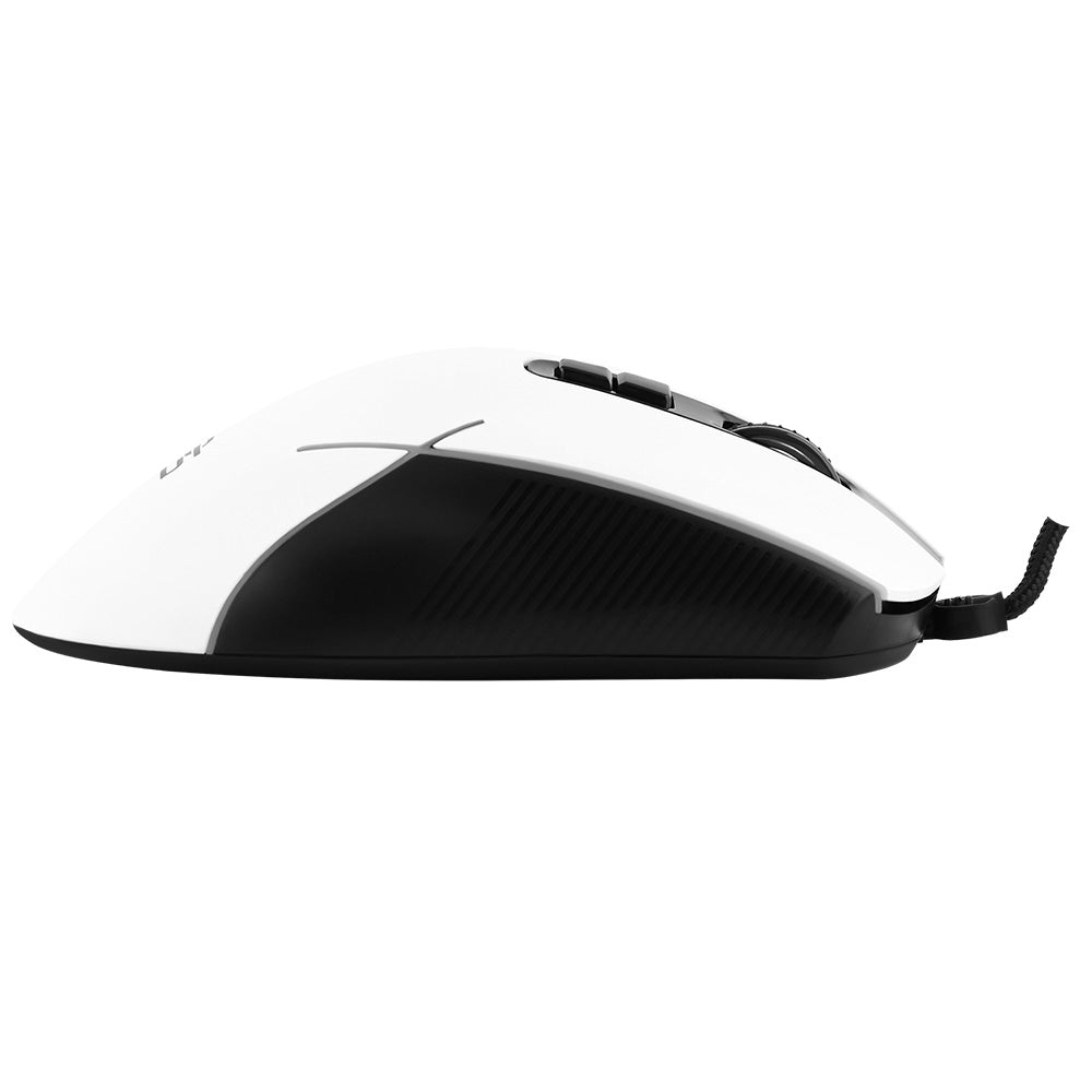 Proove - Wired Mouse Defiant (CMDE00000101) - for Gaming, USB, LED, 7 Buttons, 7200DPI, Windows, MacOS, Linux, 1.5m - Wh