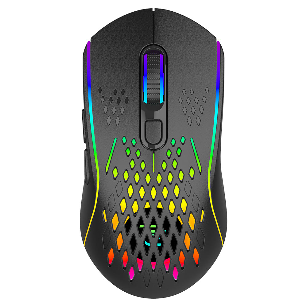 Proove - Wireless Mouse Buzz (WMBU00022401) - for Gaming, 2.4GHz, USB-C, Ergonomic, LED, 6 Buttons, 800-4800DPI, 1.5m - 