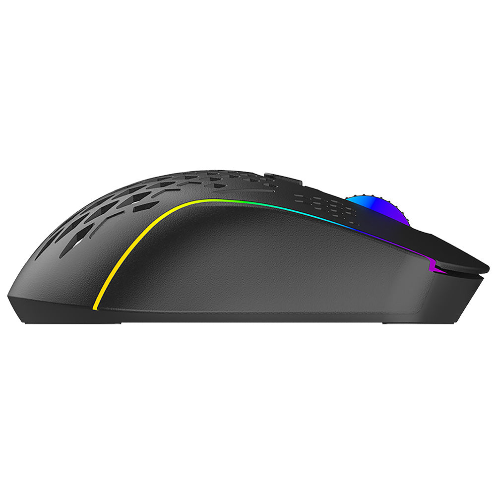 Proove - Wireless Mouse Buzz (WMBU00022401) - for Gaming, 2.4GHz, USB-C, Ergonomic, LED, 6 Buttons, 800-4800DPI, 1.5m - 