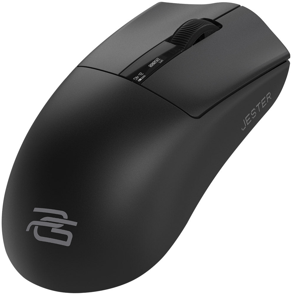 Proove - Wireless Mouse Jester 8K (WMJS00022001) - for Gaming, OLED Display, 7 Buttons, 800-26000DPI, 500mAh, 1.5m - Bla