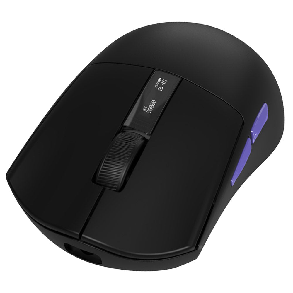 Proove - Wireless Mouse Jester 8K (WMJS00022001) - for Gaming, OLED Display, 7 Buttons, 800-26000DPI, 500mAh, 1.5m - Bla