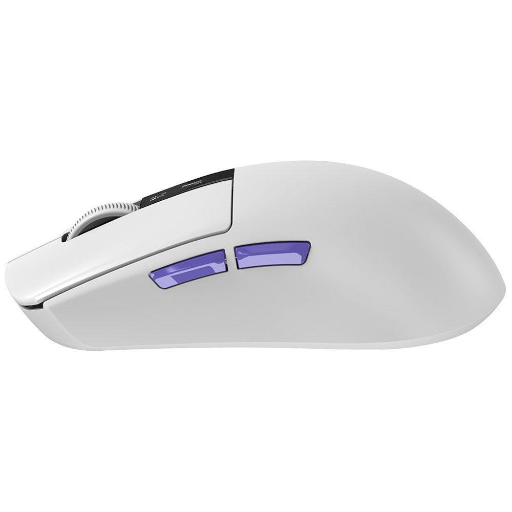 Proove - Wireless Mouse Jester 8K (WMJS00022002) - for Gaming, OLED Display, 7 Buttons, 800-26000DPI, 500mAh, 1.5m - Whi