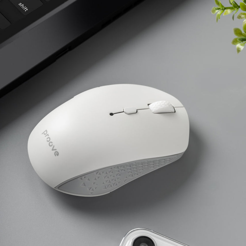 Proove - Wireless Mouse Sweeper (WMSW00011001) - Standard, 2.4GHz, Bluetooth, 6 Buttons, 800-1600DPI, 1x AA Battery - Bl