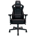 Proove - Gaming Chair Warrior (GCWR0001011) - 4D Armrests, 135° Backrest, Frog Mechanism, Semi PU, Active Cooling - Blac