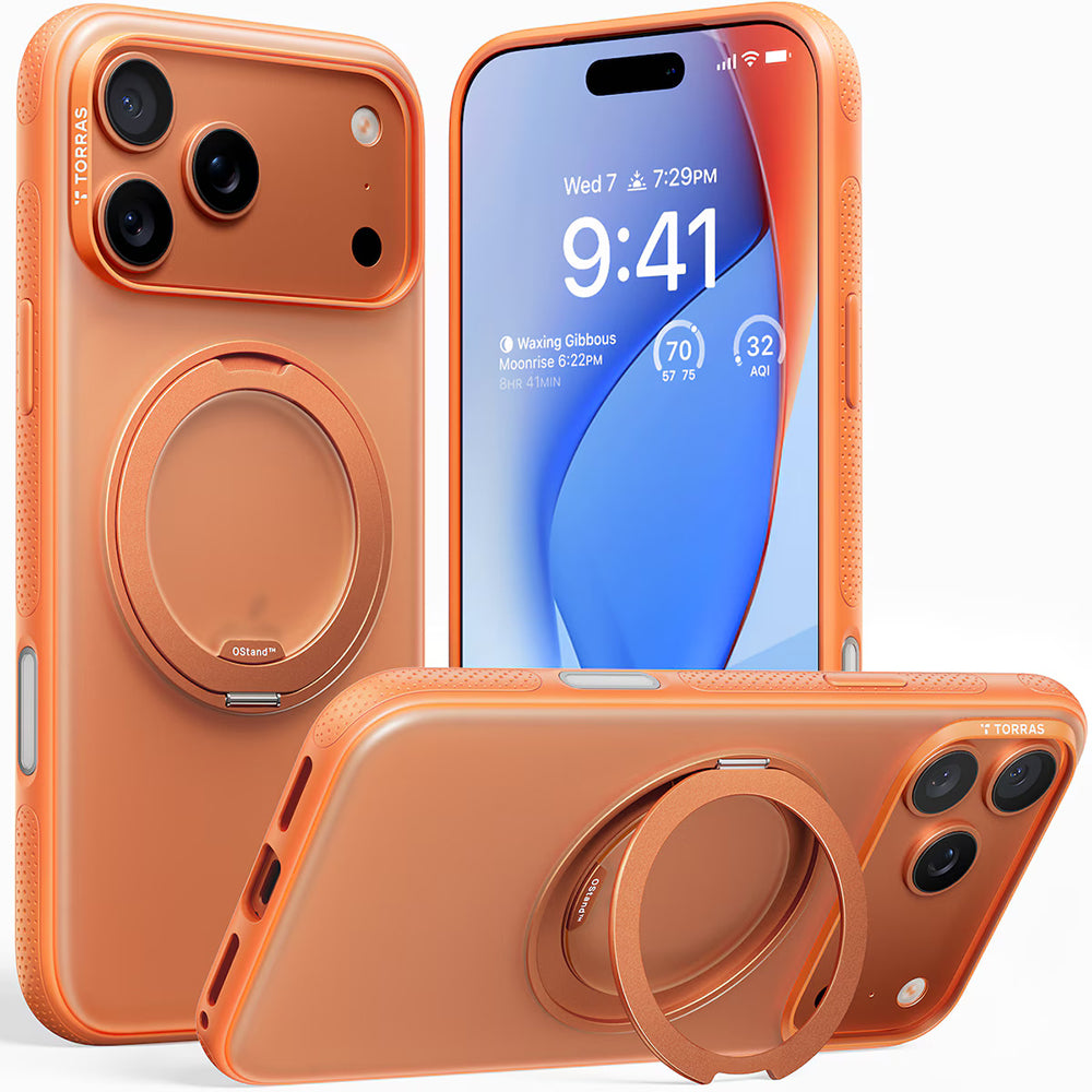 Torras - Ostand R Fitness Series - iPhone 17 Pro - Orange