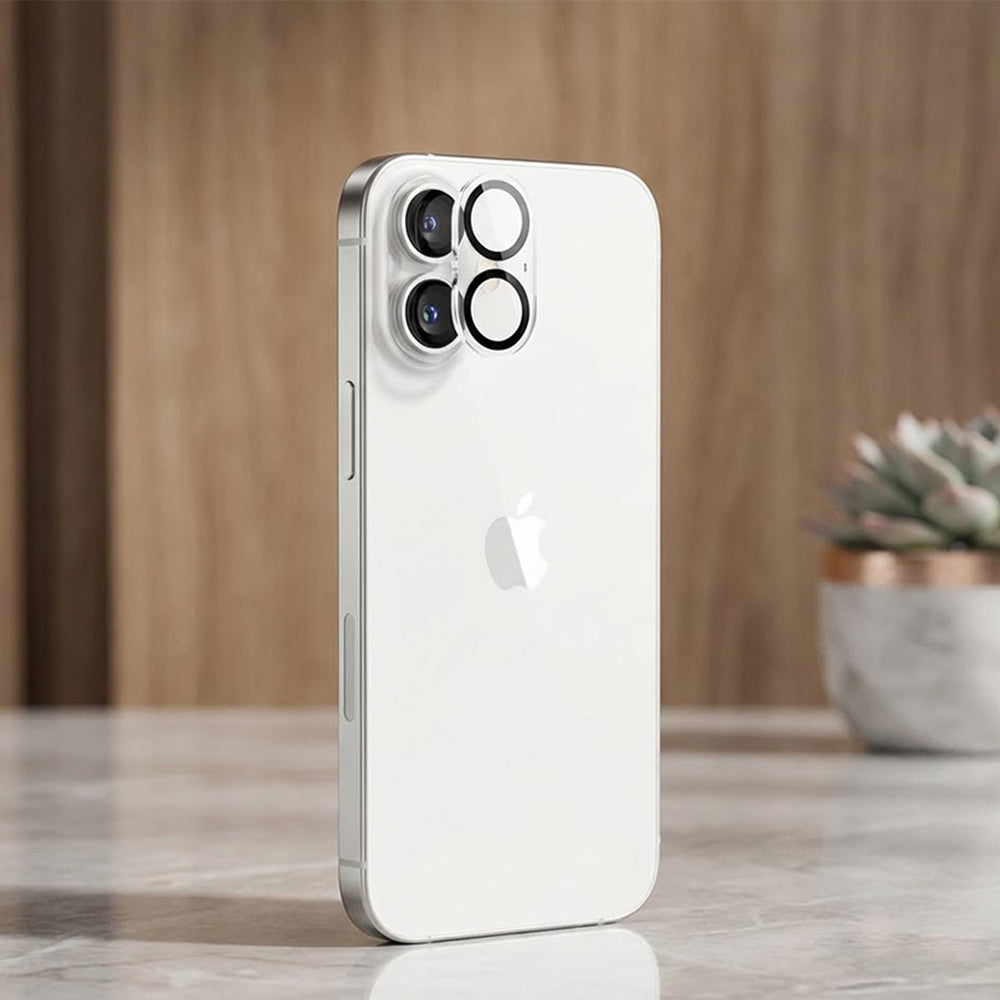 ANANK - Camera Guard - iPhone 16 / iPhone 16 Plus - Clear/Black