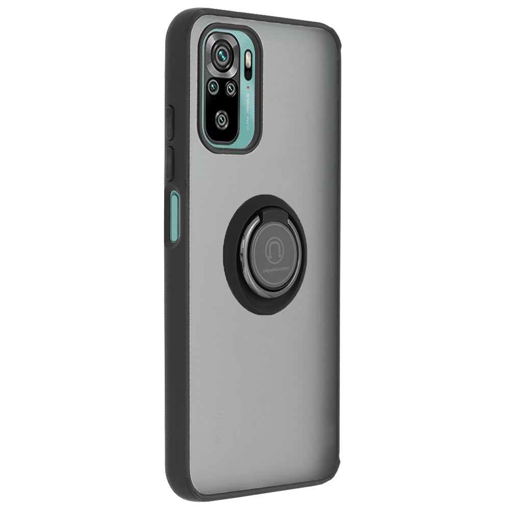 Techsuit - Glinth - Xiaomi Redmi Note 10 4G / Note 10S / Poco M5s - Black