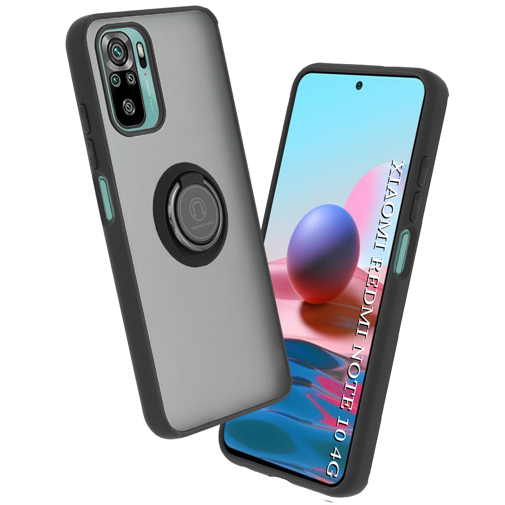Techsuit - Glinth - Xiaomi Redmi Note 10 4G / Note 10S / Poco M5s - Black