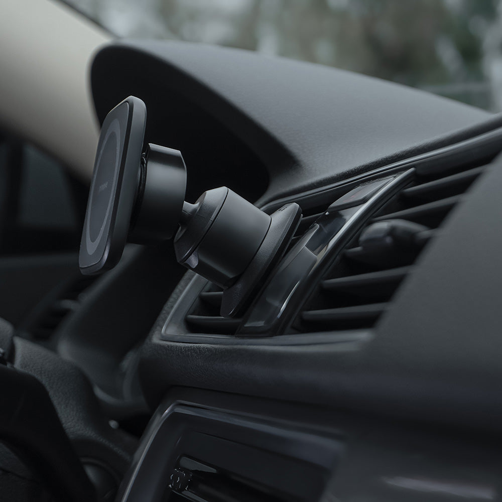 Proove - Car Holder Block (CHMA00000001) - Magnetic, for Air Vent, with Silicone Coating, Universal - Black