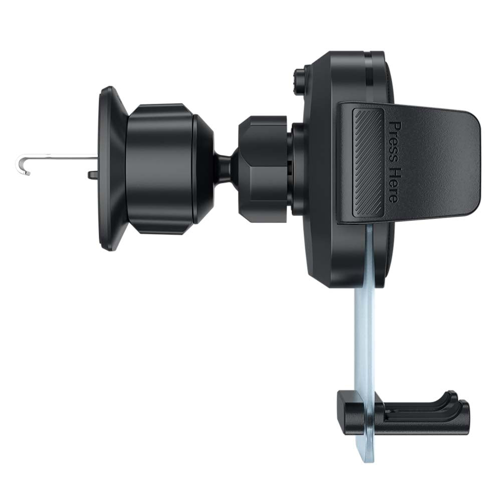 Proove - Car Holder Crystal Clamp (CHCC00000001) - Air Vent, Mechanical Clamp, Secure Fastening, for 4.7"-6.9" Phones - 