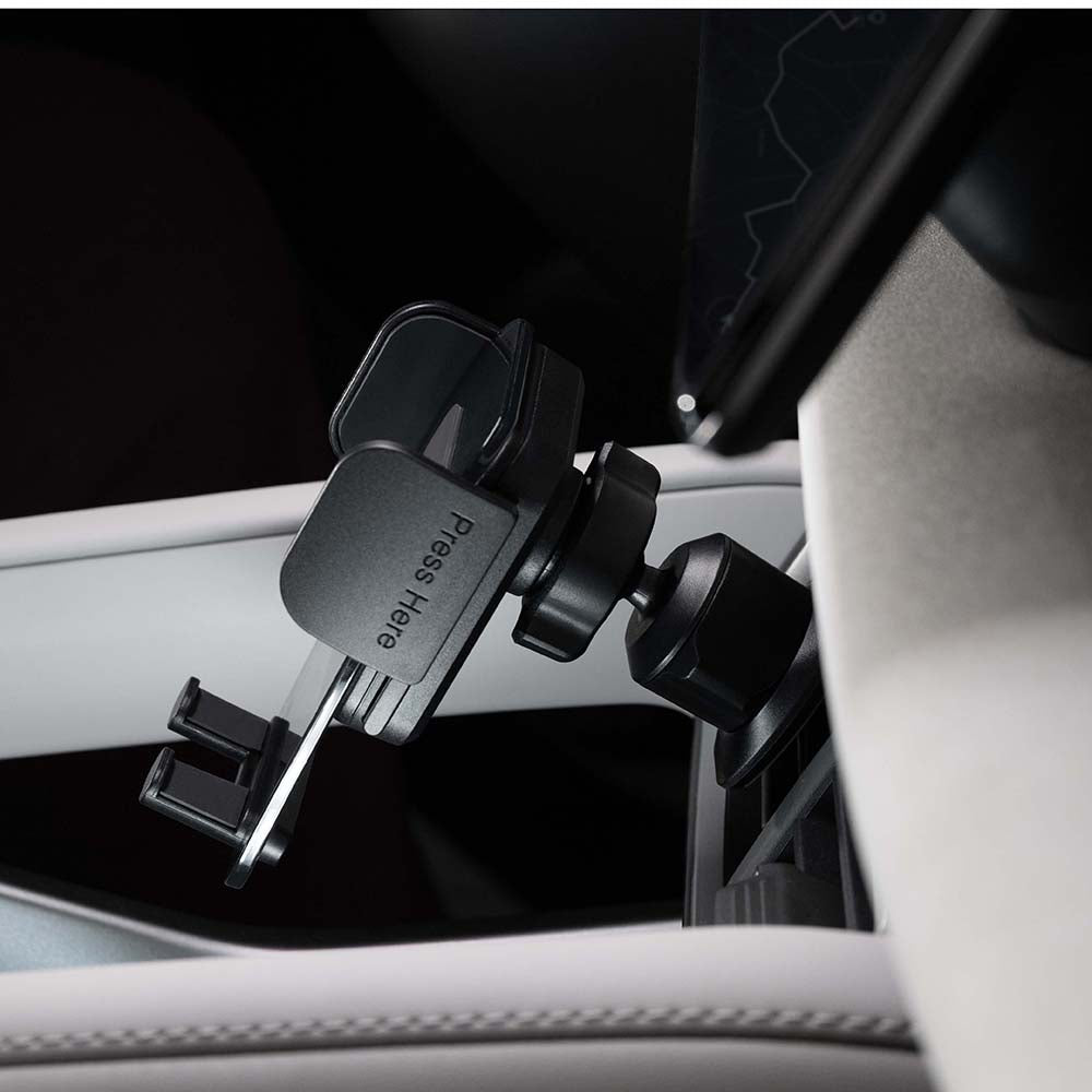Proove - Car Holder Crystal Clamp Plus (CHCCP0000001) - Air Vent, Mechanical Clamp, Secure Mount, for 4.7-6.9" Phones - 