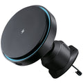 Proove - Car Holder with Wireless Charging Light Circle (WHLC15010001) - MagSafe, for Air Vent, 360°, 15W, Blue LED - Bl