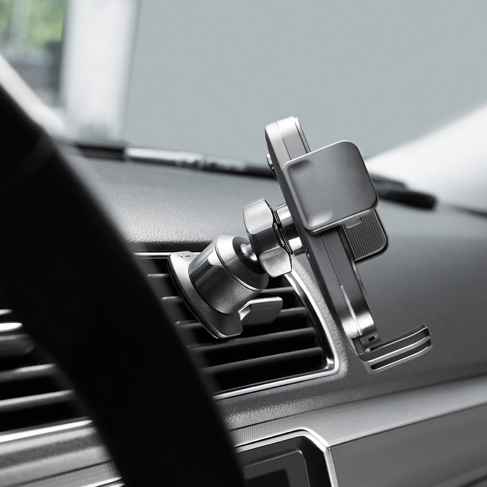 Proove - Car Holder with Wireless Charging Sonic (WHSN15002001) - for Air Vent, Secure Attachment, 15W, LED, Universal -