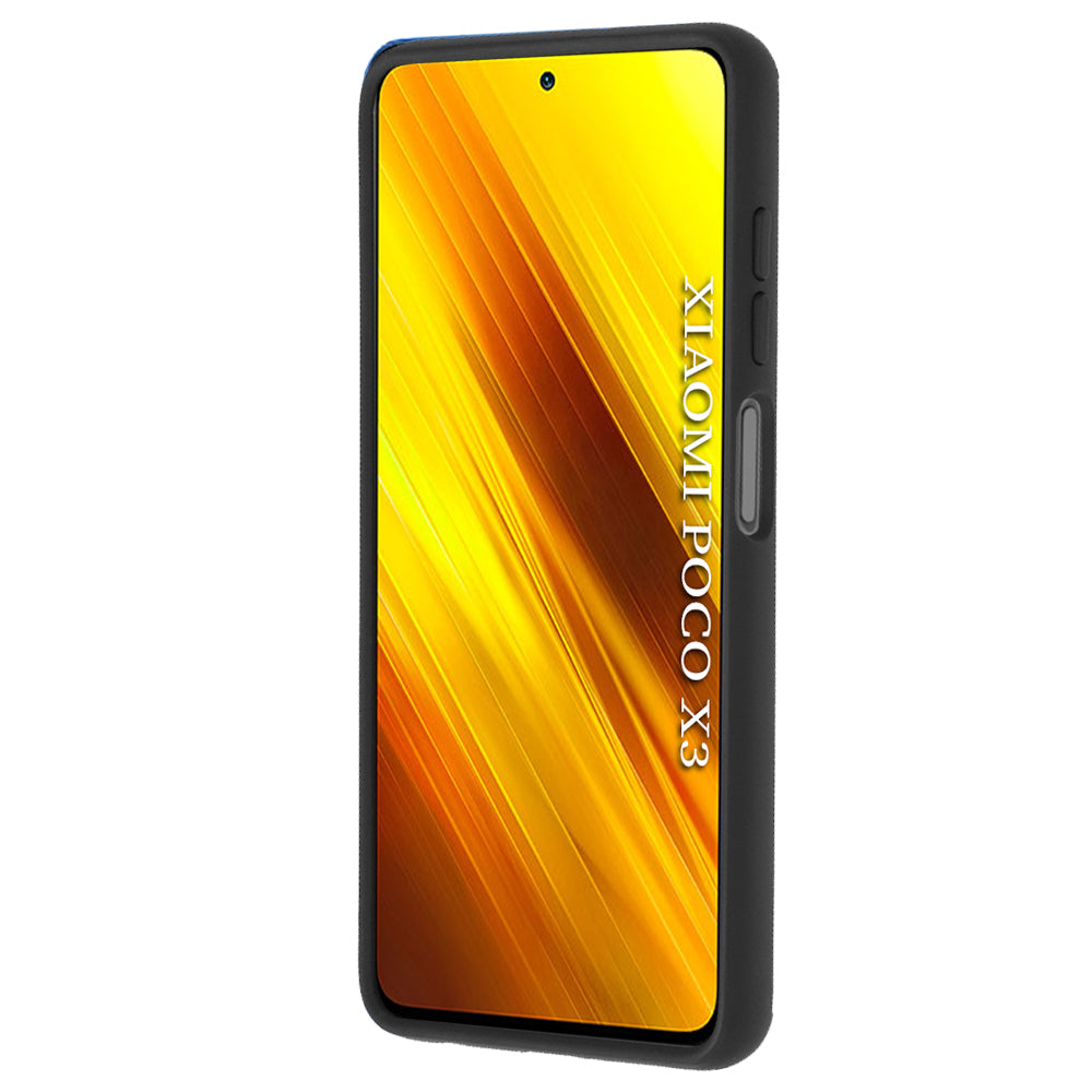 Techsuit - Glinth - Xiaomi Poco X3 / Poco X3 NFC / Poco X3 Pro - Black