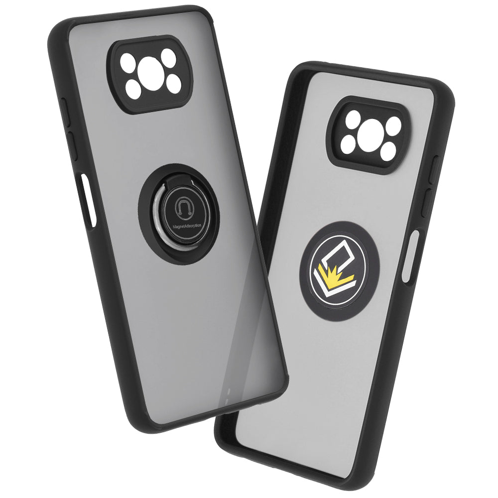 Techsuit - Glinth - Xiaomi Poco X3 / Poco X3 NFC / Poco X3 Pro - Black
