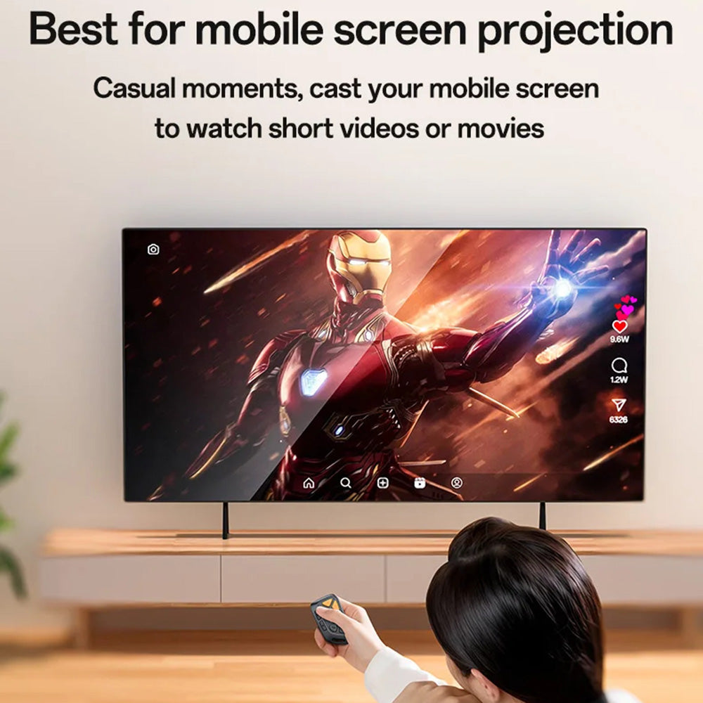 Yesido - Bluetooth Remote Control (SF25) - Swipe videos/Read Novels/Take Photos Remotely, 200mAh - Black