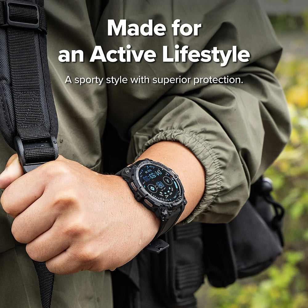 Ringke - Rugged Gear - Samsung Galaxy Watch8 44mm - Black