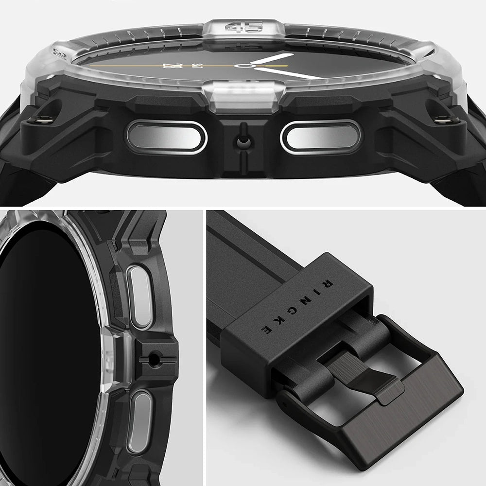 Ringke - Rugged Gear - Samsung Galaxy Watch8 44mm - Black