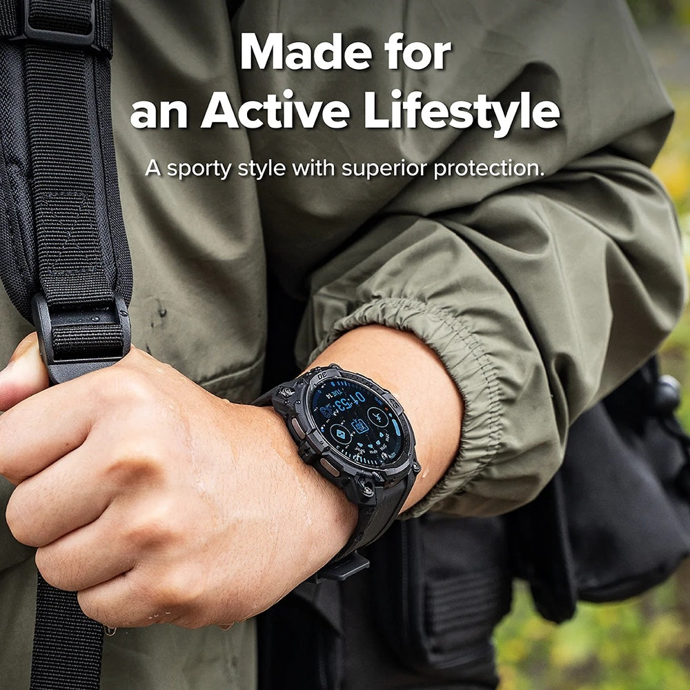 Ringke - Rugged Gear - Samsung Galaxy Watch8 44mm - All Black
