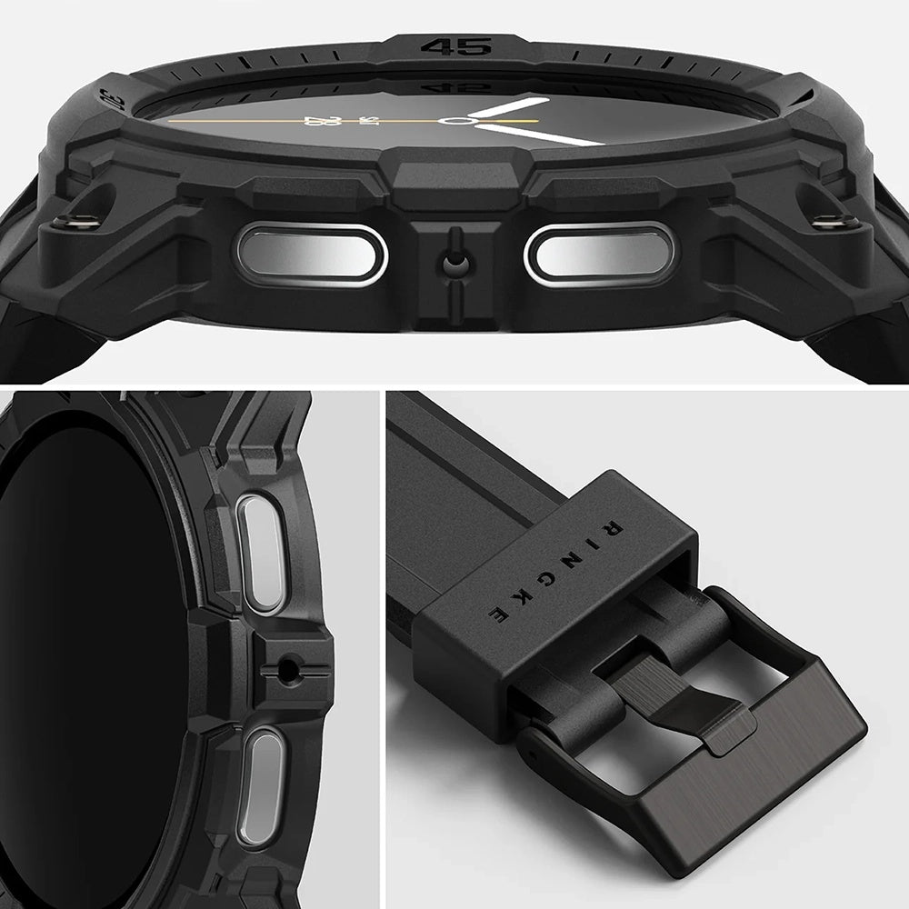 Ringke - Rugged Gear - Samsung Galaxy Watch8 44mm - All Black