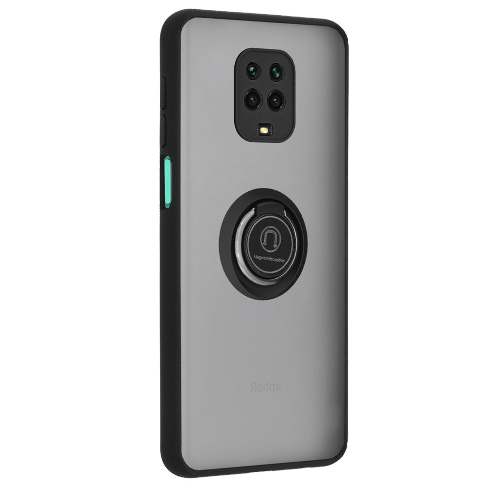 Techsuit - Glinth - Xiaomi Redmi Note 9S / Note 9 Pro / Note 9 Pro Max - Black