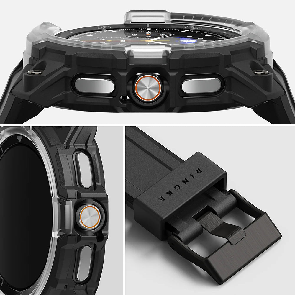 Ringke - Rugged Gear - Samsung Galaxy Watch8 Classic - Black
