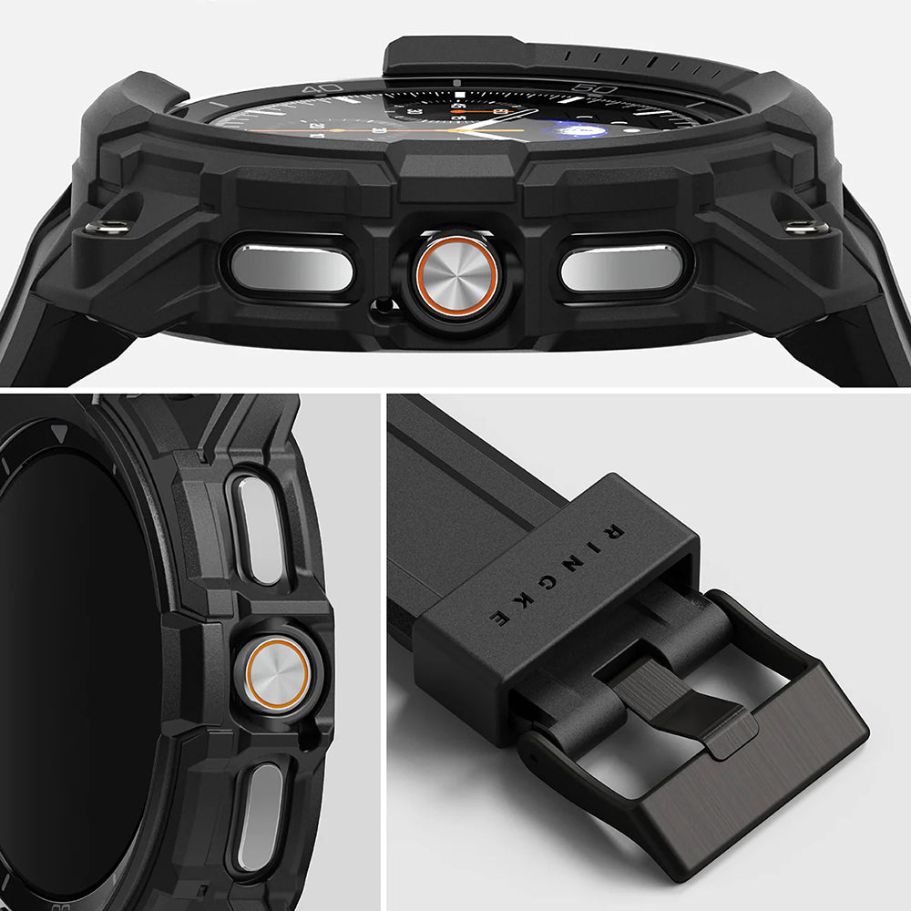 Ringke - Rugged Gear - Samsung Galaxy Watch8 Classic - All Black