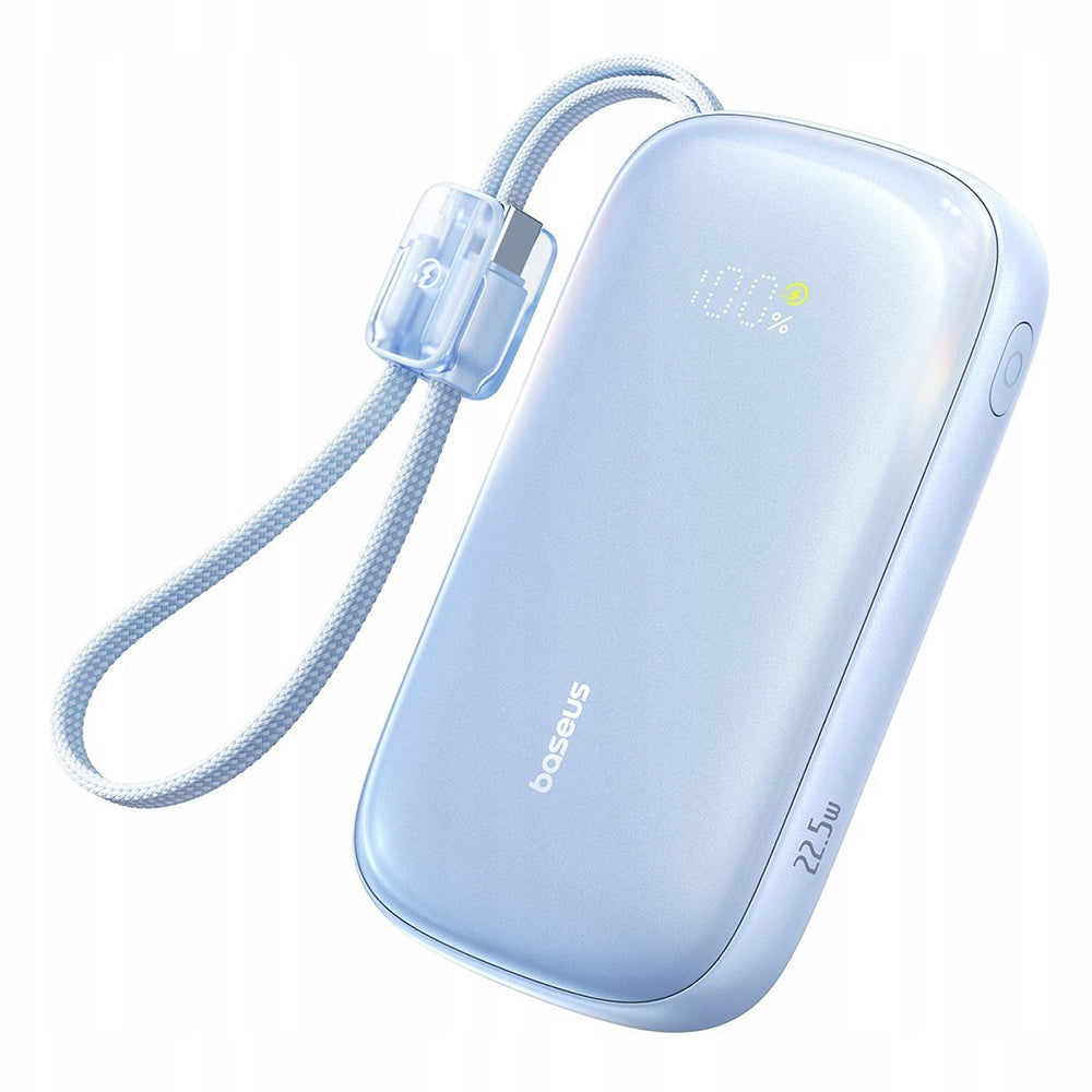 Baseus - Power Bank EnerFill FC21 Qpow 3 Ultra (E0027M03) - with Detachable Cable, 20000mAh, 22.5W, USB, USB-C - Galaxy 