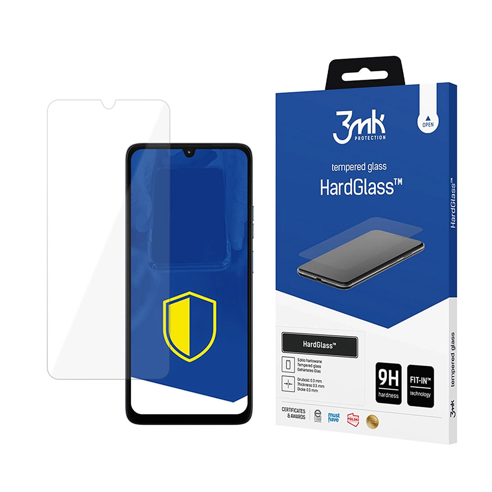 3mk - HardGlass Screen Protector - Motorola Moto G06 / Moto G06 Power - Clear