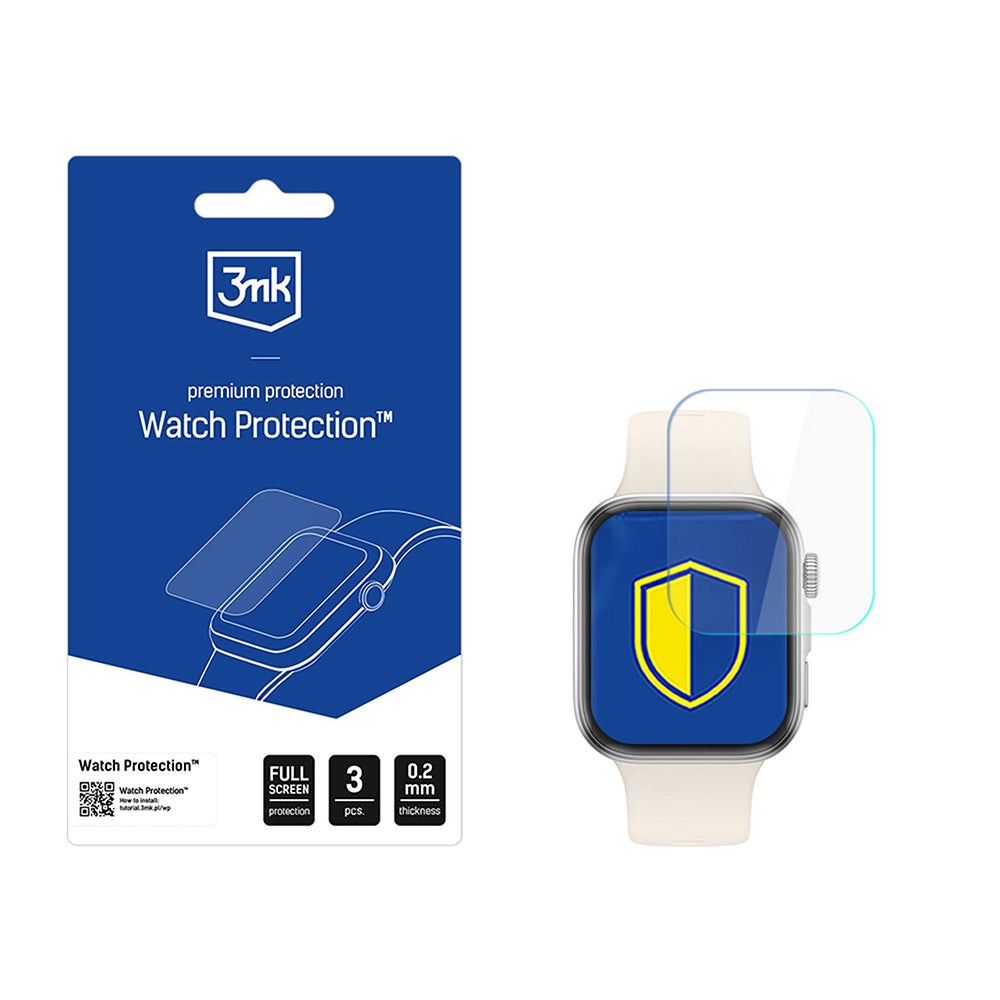3mk - Watch Protection ARC (3 pack) - Huawei Watch Fit 4 - Clear