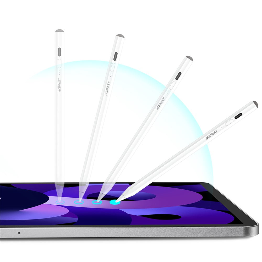 Acefast - Stylus Pen (V2) - for iPad, Auto Sleep Function, LED Indicator - White