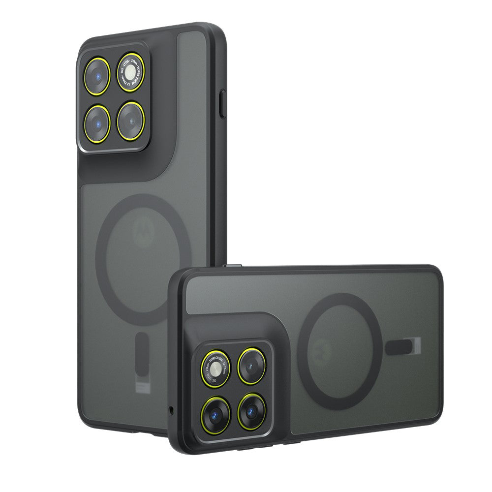 Techsuit - PureFrost MagSafe - Motorola Edge 70 - Frosted Black