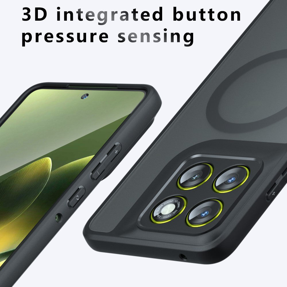 Techsuit - PureFrost MagSafe - Motorola Edge 70 - Frosted Black