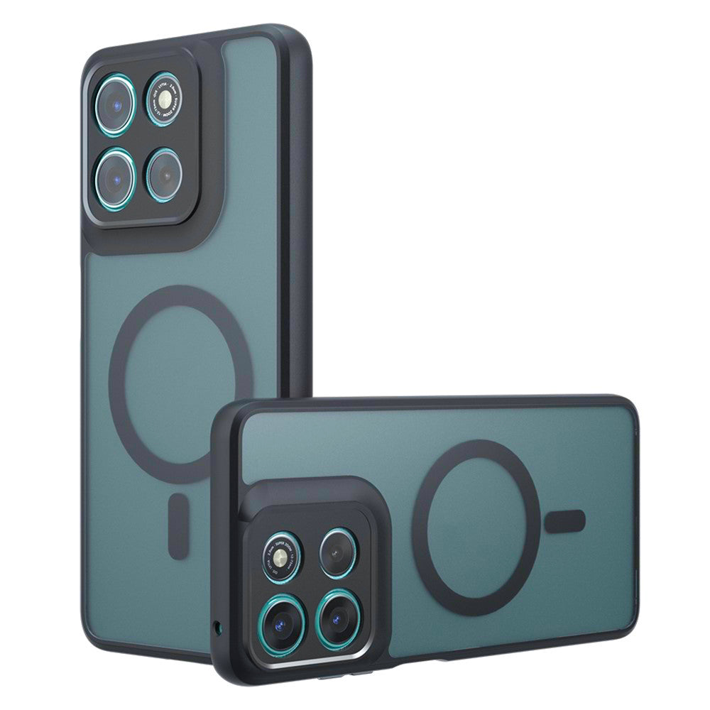 Techsuit - PureFrost MagSafe - Motorola Moto G57 Power / G67 Power - Frosted Black