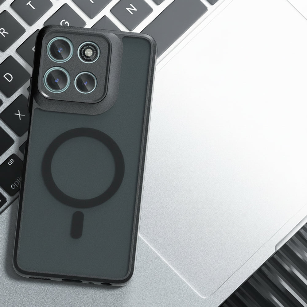 Techsuit - PureFrost MagSafe - Motorola Moto G57 Power / G67 Power - Frosted Black