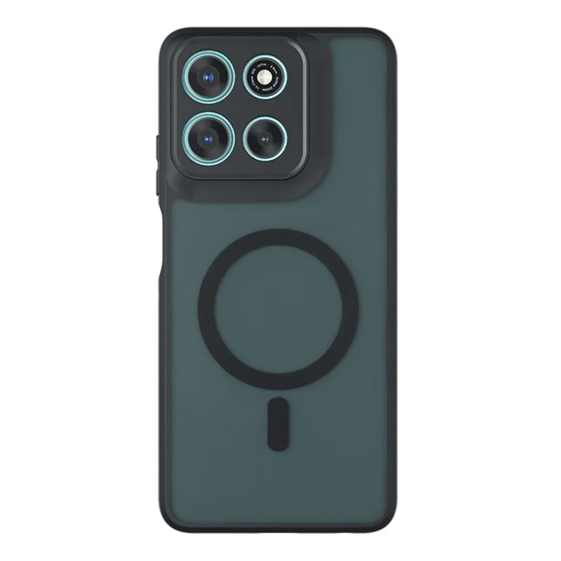 Techsuit - PureFrost MagSafe - Motorola Moto G57 Power / G67 Power - Frosted Black