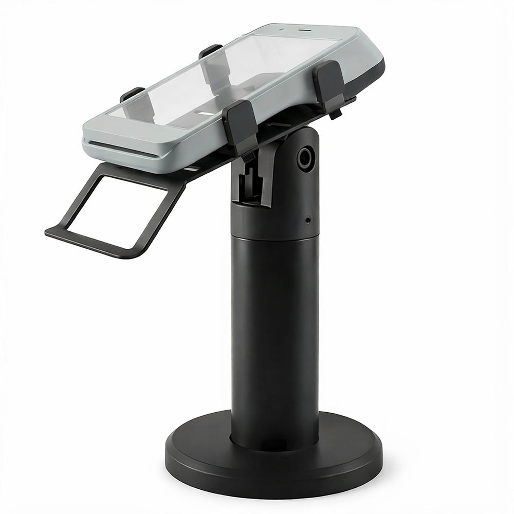 Techsuit - POS Stand PayNest (POS1) - 270° Horizontal Rotation, Tilt up to 30°, Hold Steadily, 3M Adhesive - Black